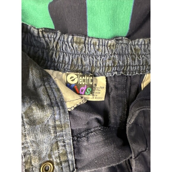 Vintage Electric Kids Pants Sz 5 & Donmoor Long Sleeve Polo Blue Green Stripes - Picture 4 of 16
